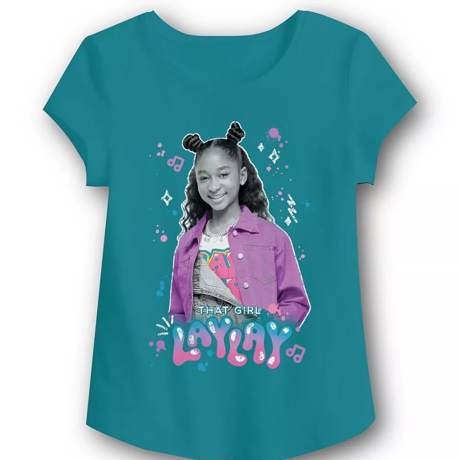 Girls Clothing * | Girls 4-12 Jumping Beans That Girl Lay Lay Sparkle Graphic Tee