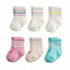 Girls Clothing * | Baby / Toddler Girl Jumping Beans 6-Pack Crew Socks