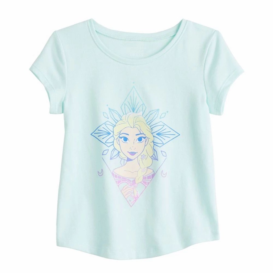 Girls Clothing * | Disney'S Frozen Girls 4-12 Elsa Graphic Tee By Jumping Beans