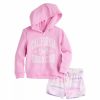 Girls Clothing * | Toddler Girl Jumping Beans Active Pullover Shirt & Shorts Set