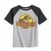 Boy Clothing * | Boys 4-12 Jumping Beans Jurassic World Raglan Tee