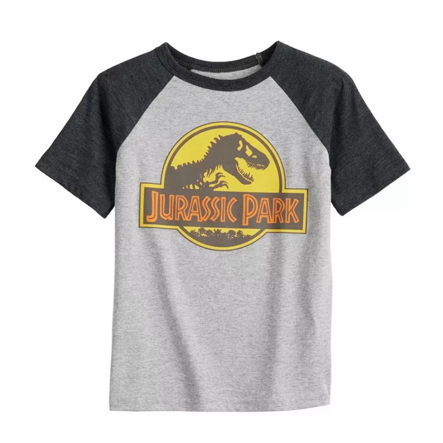 Boy Clothing * | Boys 4-12 Jumping Beans Jurassic World Raglan Tee