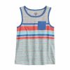 Boy Clothing * | Toddler Jumping Beans Elevated Striped Pocket Tee