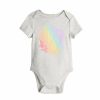 Girls Clothing * | Baby Girl Jumping Beans Rainbow Bodysuit