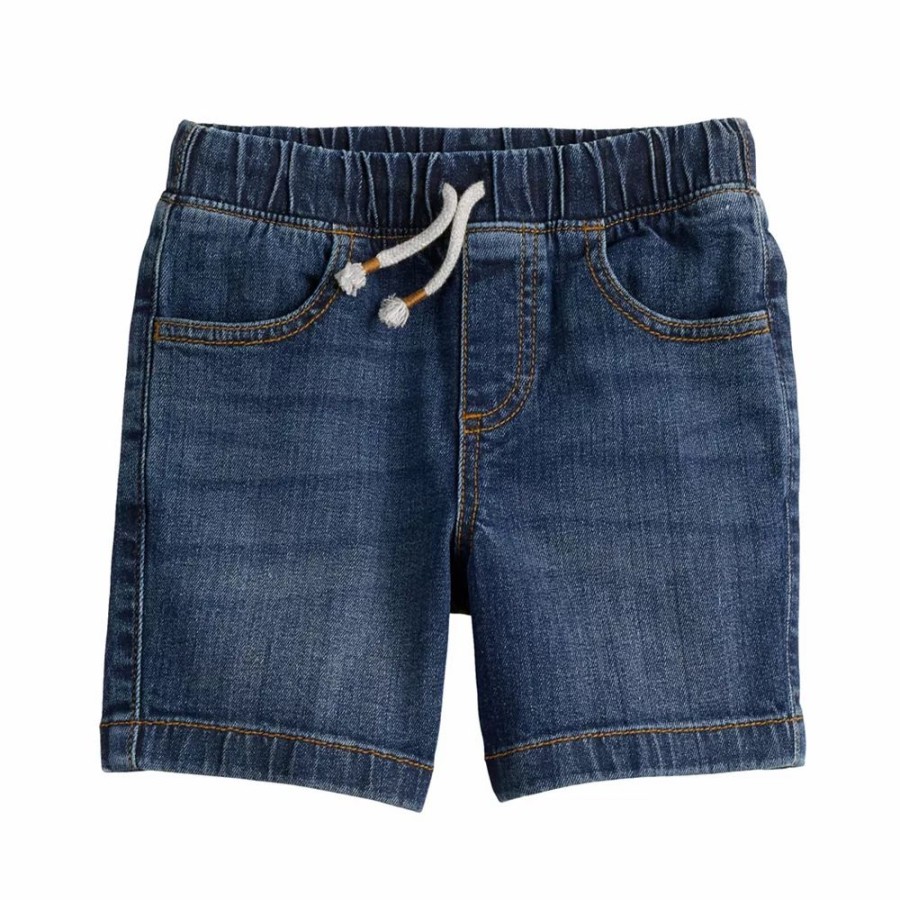 Boy Clothing * | Toddler Boy Jumping Beans Pull On Denim Shorts