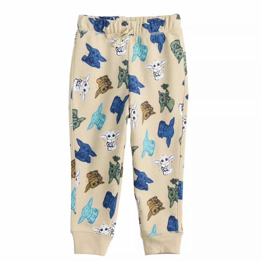 Boy Clothing * | Toddler Boy Jumping Beans Grogu Jogger Pants