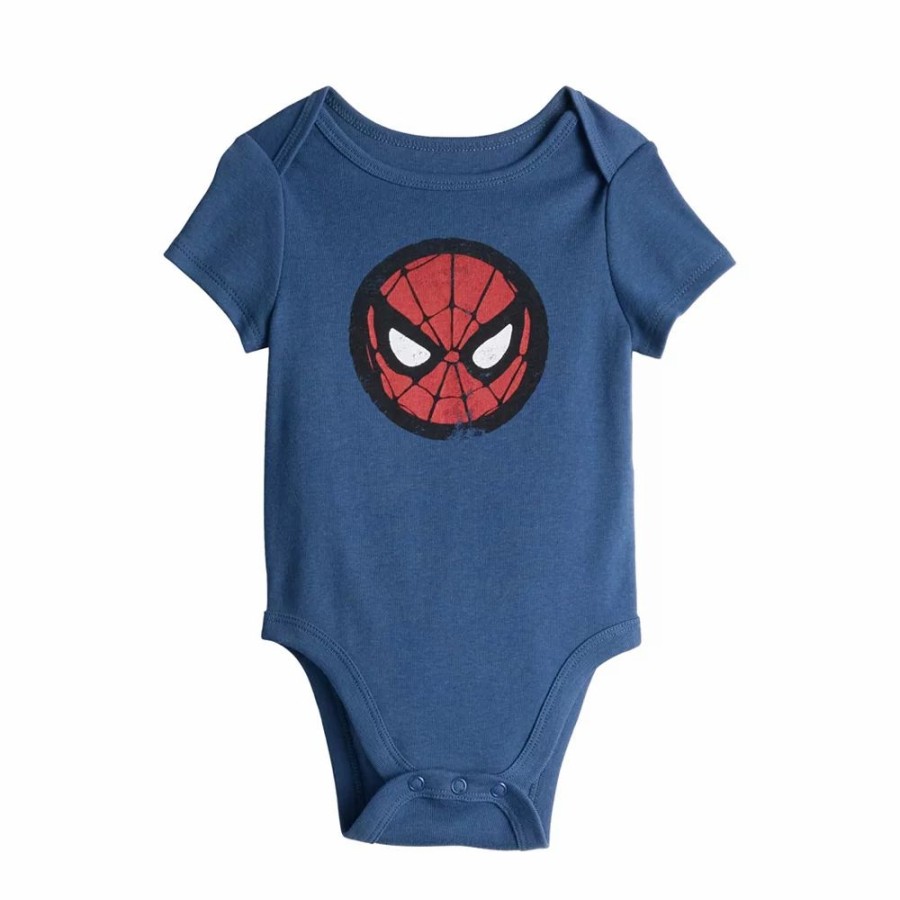 Boy Clothing * | Baby Jumping Beans Spider-Man Bodysuit