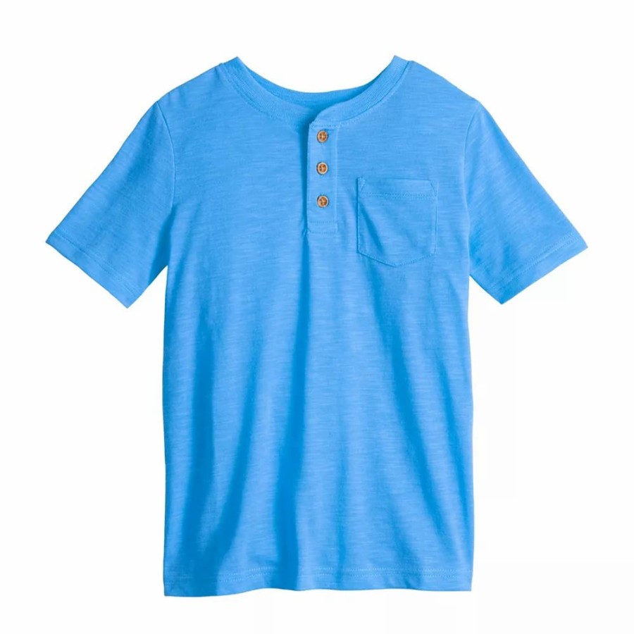 Boy Clothing * | Boys 4-12 Jumping Beans Pocket Henley Top