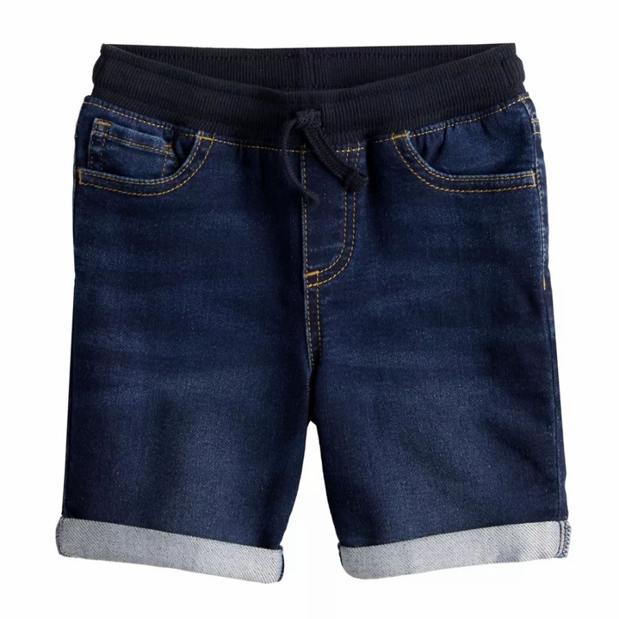 Boy Clothing * | Toddler Boy Jumping Beans Pull-On Knit Denim Shorts