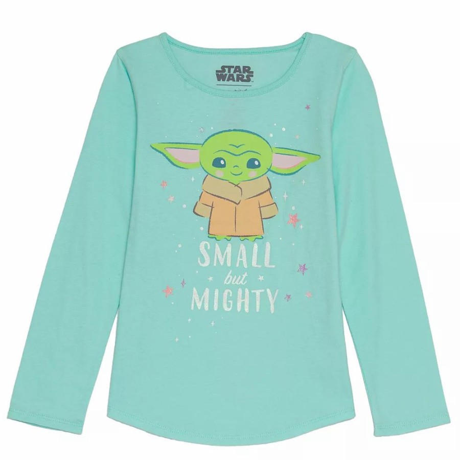 Girls Clothing * | Girls 4-12 Jumping Beans Star Wars The Child Aka Baby Yoda Graphic Tee