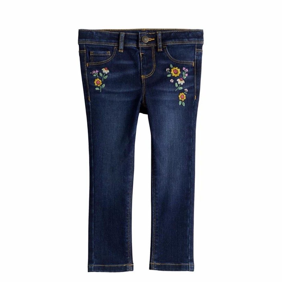 Girls Clothing * | Toddler Girl Jumping Beans Embellished Jeggings