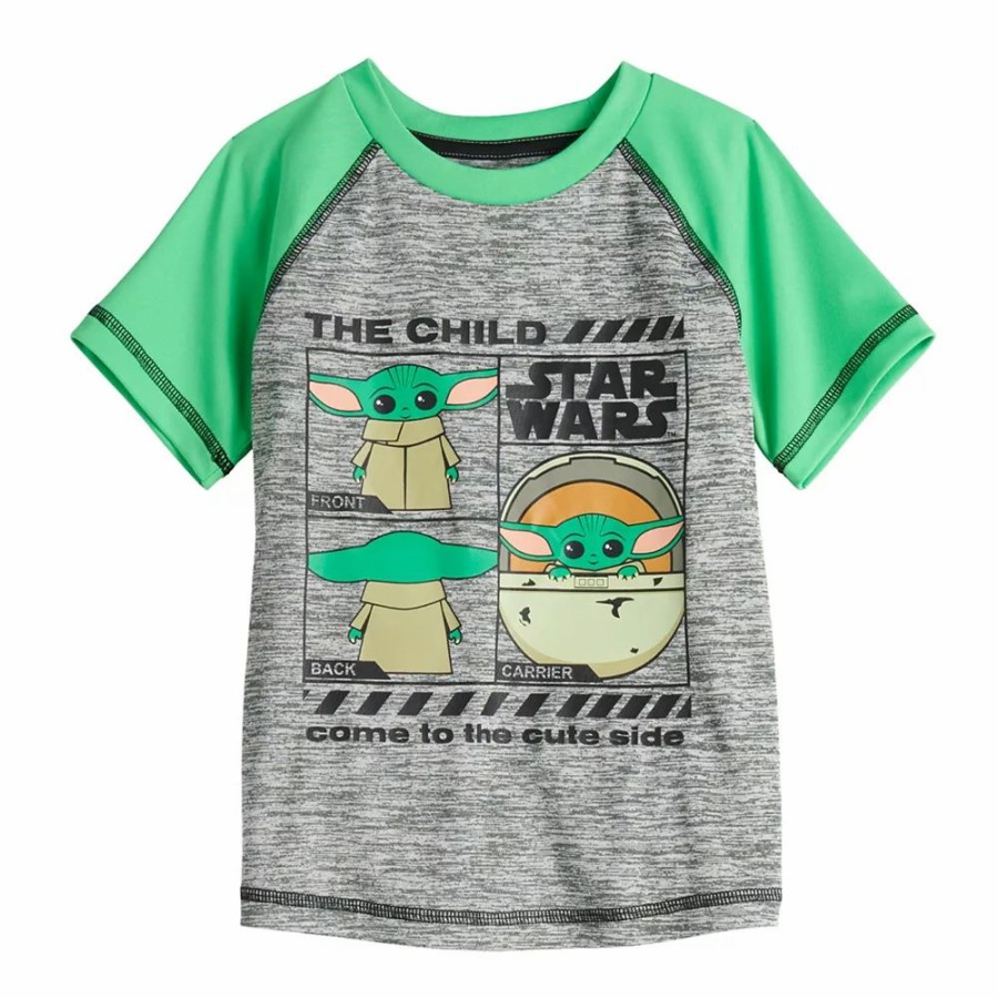 Boy Clothing * | Toddler Boy Jumping Beans Star Wars The Child "The Cute Side" Graphic Tee