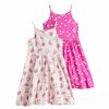 Girls Clothing * | Girls 4-12 Jumping Beans 2-Pack Skater Dresses