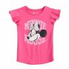 Girls Clothing * | Disney'S Minnie Mouse Toddler Girl Flounce Tee By Jumping Beans