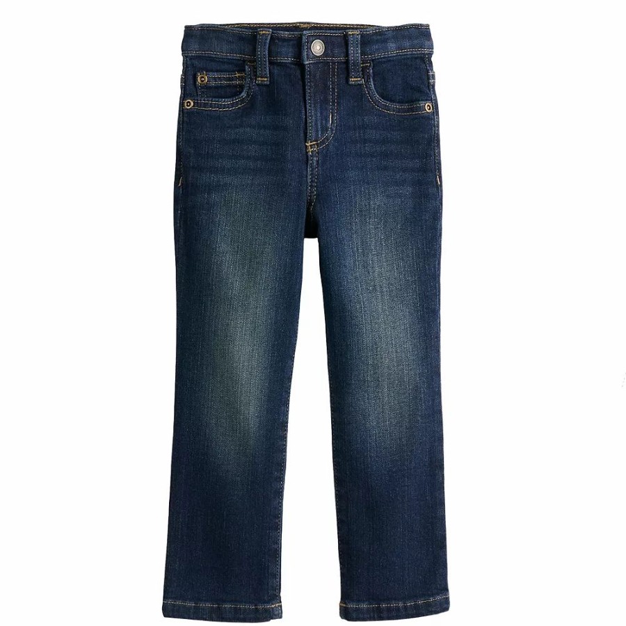 Boy Clothing * | Boys 4-8 Jumping Beans Straight Fit Denim Jeans In Regular, Slim & Husky