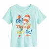 Boy Clothing * | Toddler Boy Jumping Beans Dr. Seuss Oh! The Palces You'Ll Go Graphic Tee