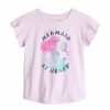 Girls Clothing * | Disney'S The Little Mermaid Girls 4-12 Ariel Graphic Tee By Jumping Beans