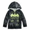 Boy Clothing * | Toddler Boy Jumping Beans Active Fleece Dc Comics Batman Zip Hoodie