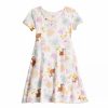 Girls Clothing * | Disney'S Beauty & The Beast Belle Toddler Girl Adaptive Hi-Low Skater Dress By Jumping Beans