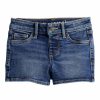 Girls Clothing * | Toddler Girl Jumping Beans Denim Shortie Shorts