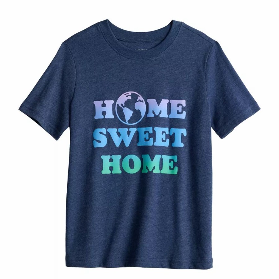 Boy Clothing * | Boys 4-12 Jumping Beans "Home Sweet Home" Graphic Tee