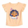 Girls Clothing * | Disney'S Encanto Mirabel Toddler Girl Adaptive Flutter Graphic Tee By Jumping Beans