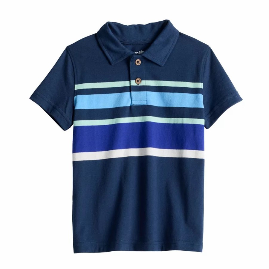 Boy Clothing * | Toddler Boy Jumping Beans Striped Polo