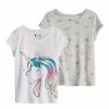 Girls Clothing * | Toddler Girl Jumping Beans Core Crewneck Tee 2-Pack