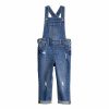 Girls Clothing * | Girls 4-12 Jumping Beans Girlfriend Fit Denim Overalls