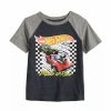 Boy Clothing * | Toddler Boy Jumping Beans Hot Wheels Raglan Tee